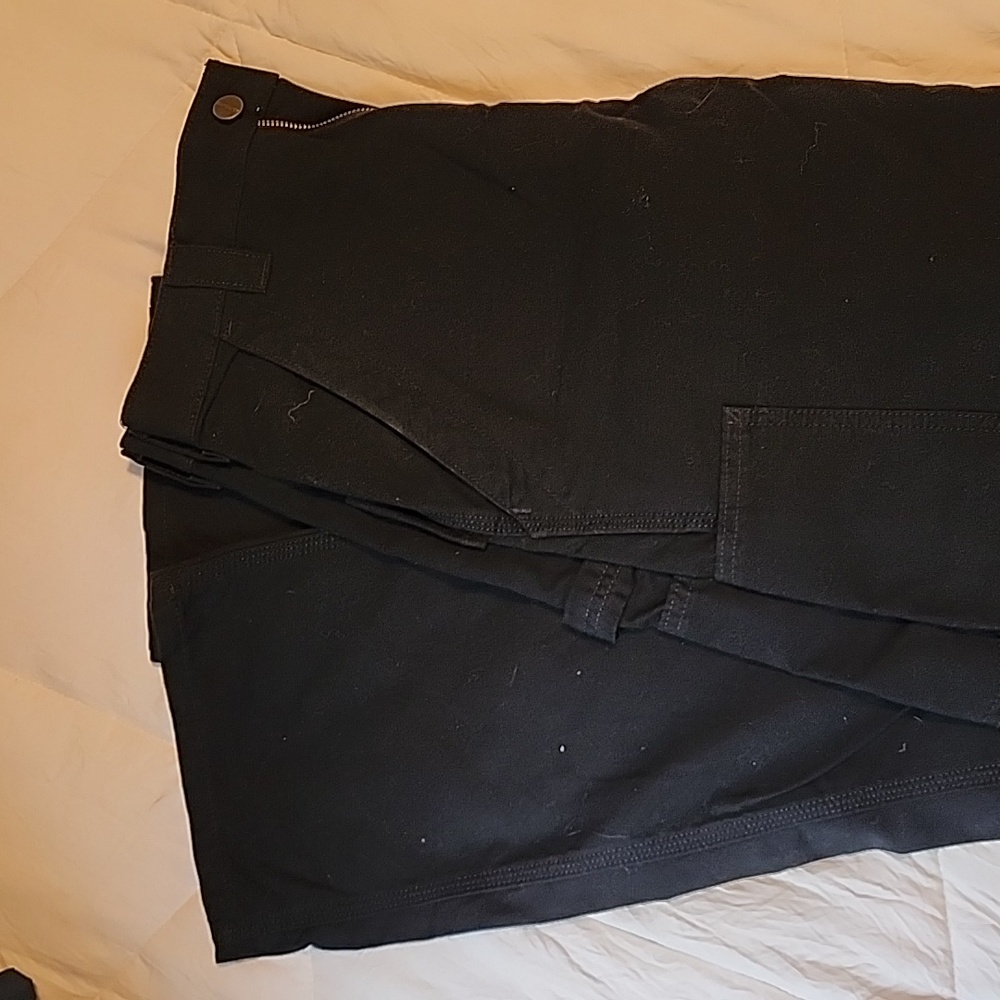 Black Carhartt work pants